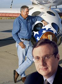 Burt Rutan and Paul Allen